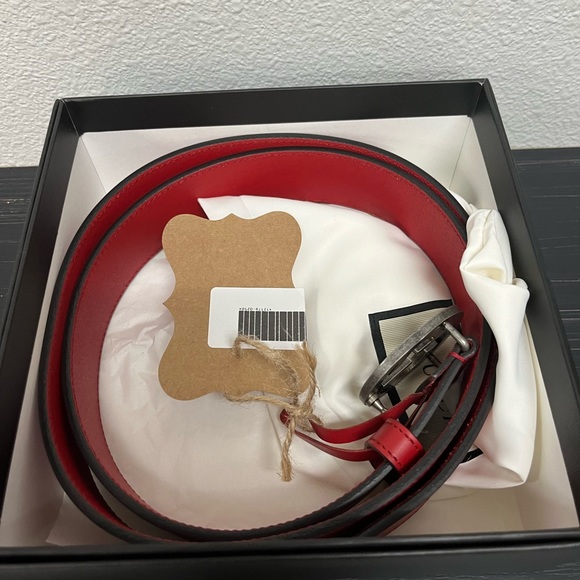 Gucci Red Belt - Picture 2 of 4